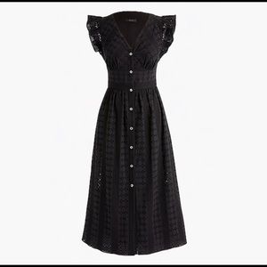 NWT Eyelet Midi Dress